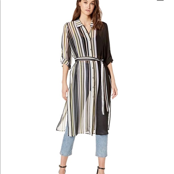 Calvin Klein Tops - CALVIN KLEIN SHEER TUNIC